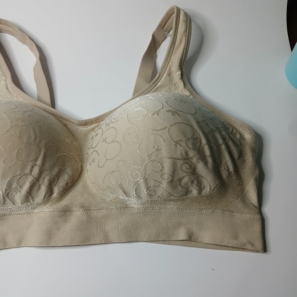 Bali Soft Beige Floral Lace Bra - Picture 3 of 9